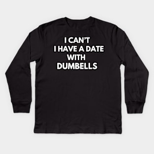 DUMBELLS Kids Long Sleeve T-Shirt